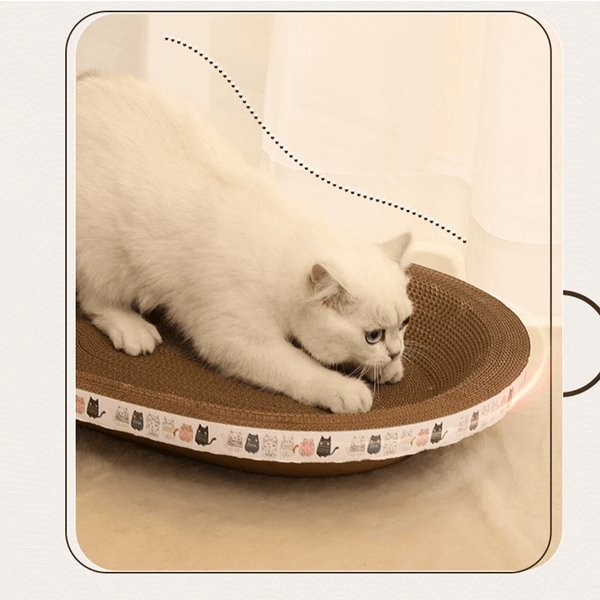 PAPERCAT - Kratzfestes Katzenkörbchen für warme Tage