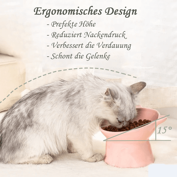ERGOCAT - Ergonomischer Katzennapf für eine optimale Verdauung