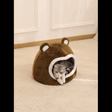 TEDDY - Kuschelige Katzenhöhle für kühle Wintertage