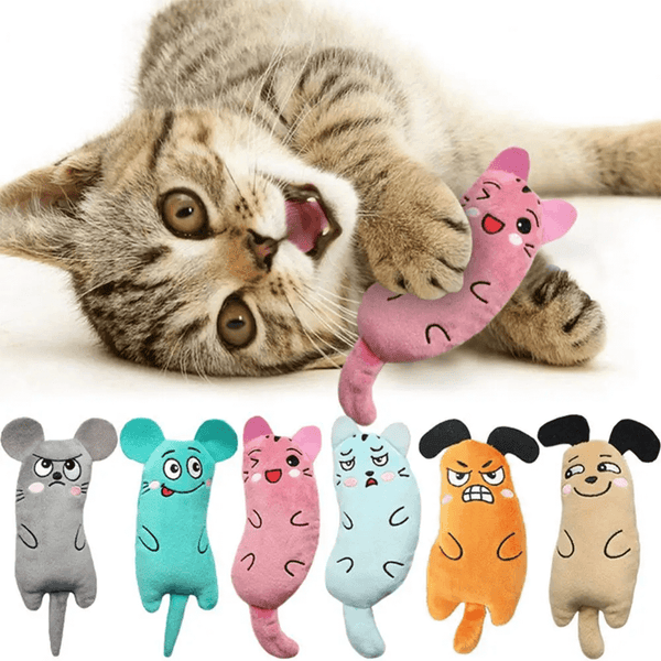MINZPET - Flauschiges Katzenspielzeug mit wohltuender Katzenminze